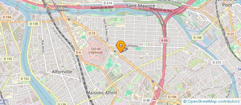 localisation de l'entreprise PERLA  MAISONS-ALFORT