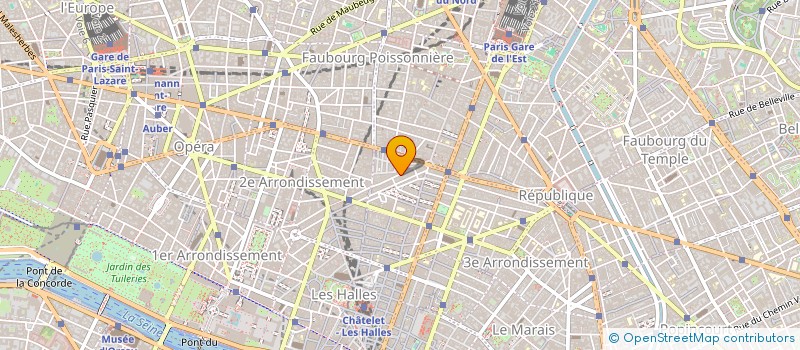 localisation de l'entreprise PERLA 78 RUE DE CLERY  PARIS