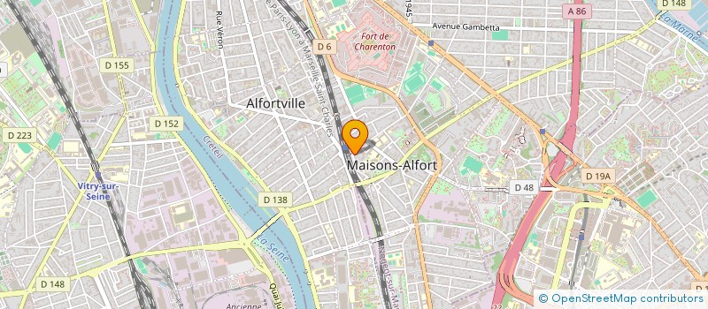 localisation de l'entreprise PERLADOM  MAISONS-ALFORT