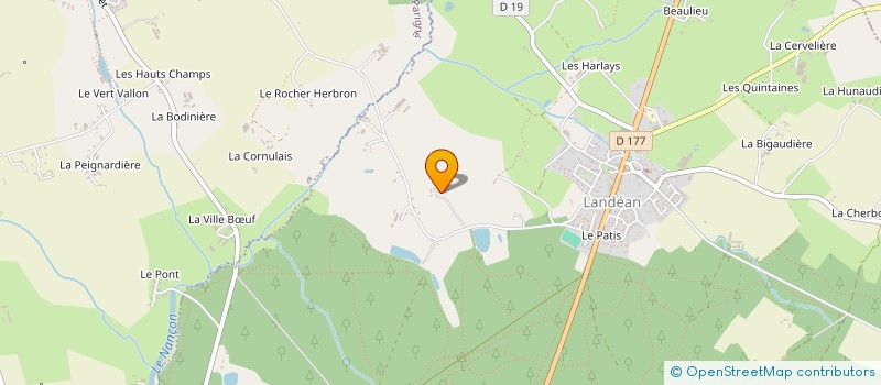 localisation de l'entreprise PERLANCIEL  BEAUCE