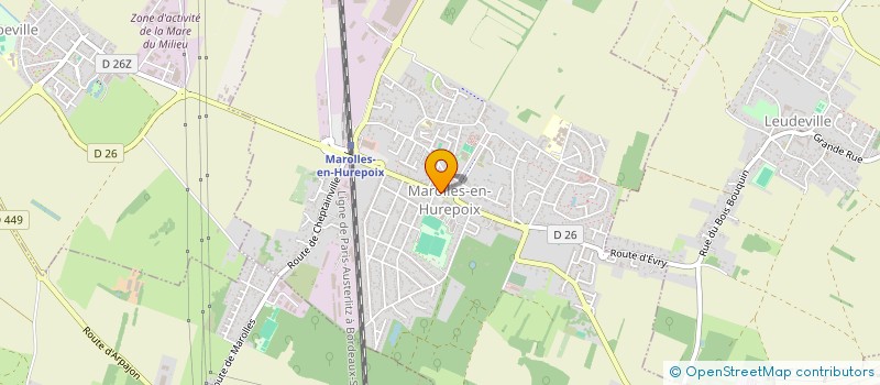 localisation de l'entreprise PERLAPATRAME  MAROLLES-EN-HUREPOIX