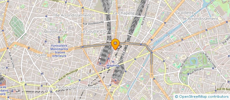 localisation de l'entreprise PERLE  PARIS