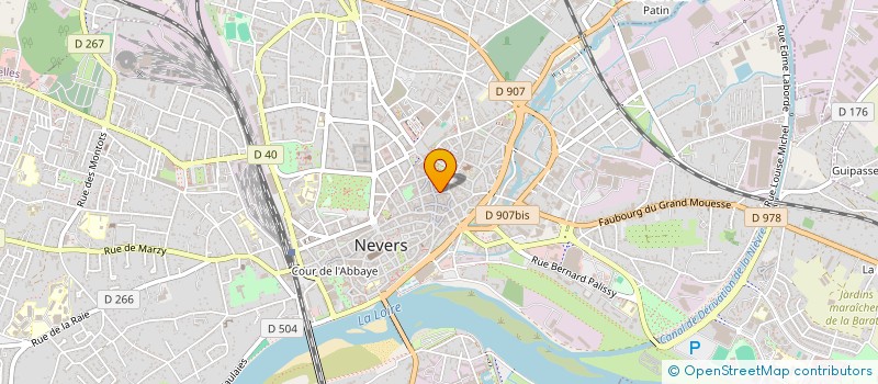 localisation de l'entreprise PERLE à NEVERS