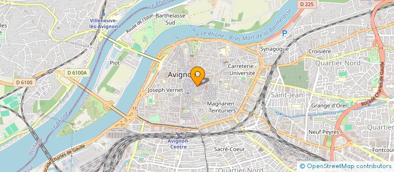 localisation de l'entreprise PERLE BEAUTE à AVIGNON