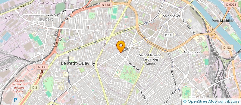 localisation de l'entreprise PERLE COIFFURE  ROUEN