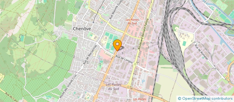 localisation de l'entreprise PERLE D'ASIE à CHENOVE