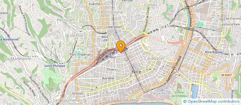 localisation de l'entreprise PERLE D ASIE  NICE