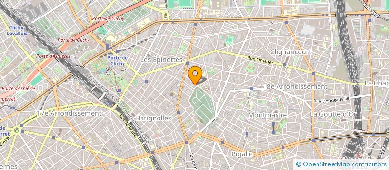 localisation de l'entreprise PERLE D'ESPOIR  PARIS