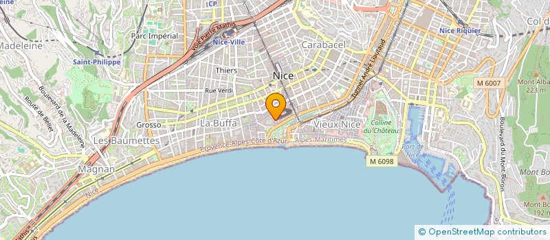 localisation de l'entreprise PERLE D'O à NICE