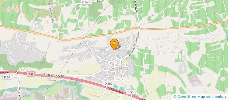 localisation de l'entreprise PERLE D'ONGLE à ROUSSET