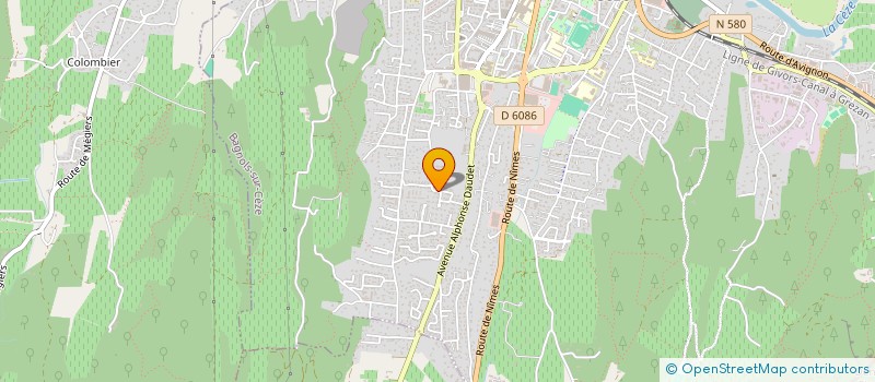 localisation de l'entreprise PERLE D'ORIENT  BAGNOLS-SUR-CEZE