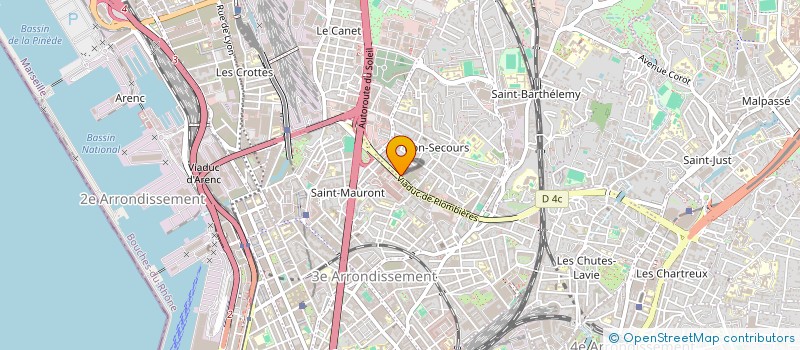 localisation de l'entreprise PERLE D'ORIENT à MARSEILLE