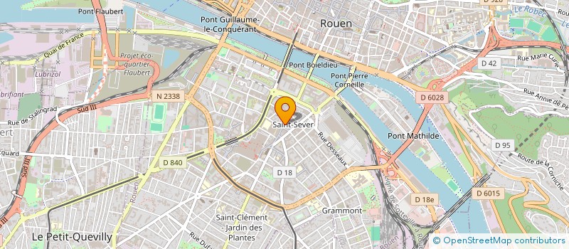 localisation de l'entreprise PERLE D ORIENT à ROUEN