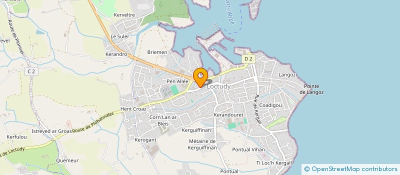 localisation de l'entreprise PERLE DE L'ODET  MELLECEY