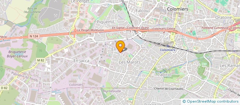 localisation de l'entreprise PERLE DE SOINS à COLOMIERS
