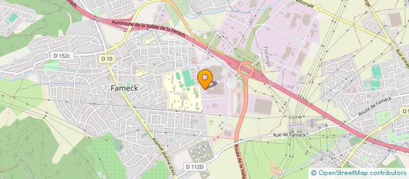 localisation de l'entreprise PERLE DOREE  FAMECK