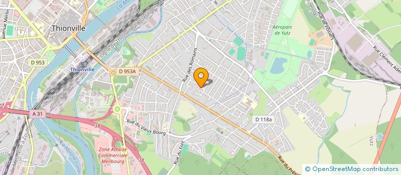 localisation de l'entreprise PERLE DU LAC  YUTZ