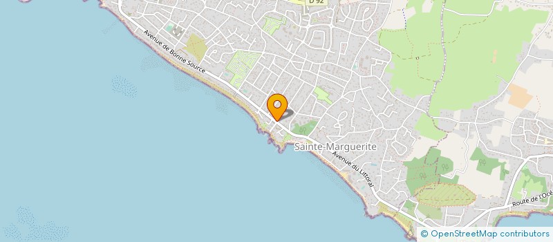 localisation de l'entreprise PERLE DU LITTORAL à PORNICHET