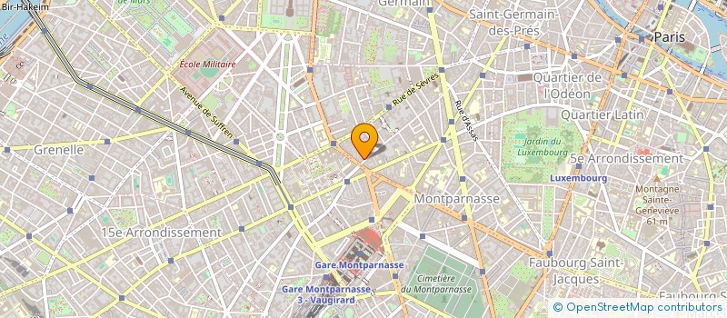 localisation de l'entreprise PERLE DU MIDI à PARIS
