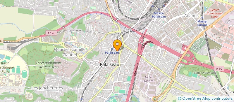 localisation de l'entreprise PERLE ET CHOUX à PALAISEAU