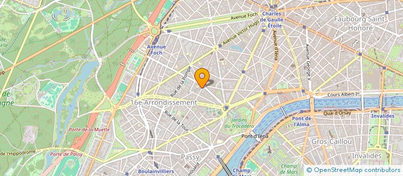 localisation de l'entreprise PERLE OBERON  PARIS