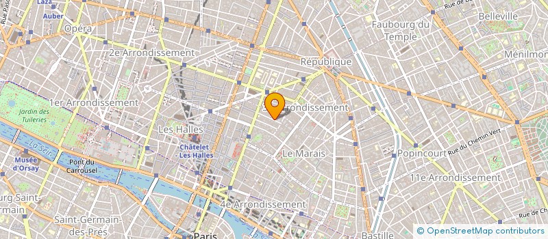 localisation de l'entreprise PERLE ORIENTALE  PARIS