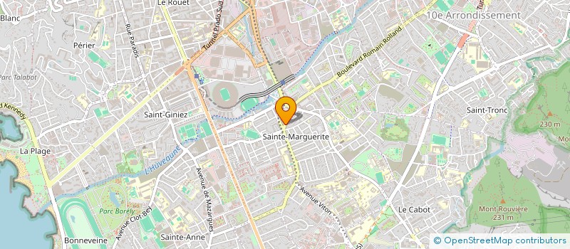 localisation de l'entreprise PERLE ORIENTALE à MARSEILLE 9EME