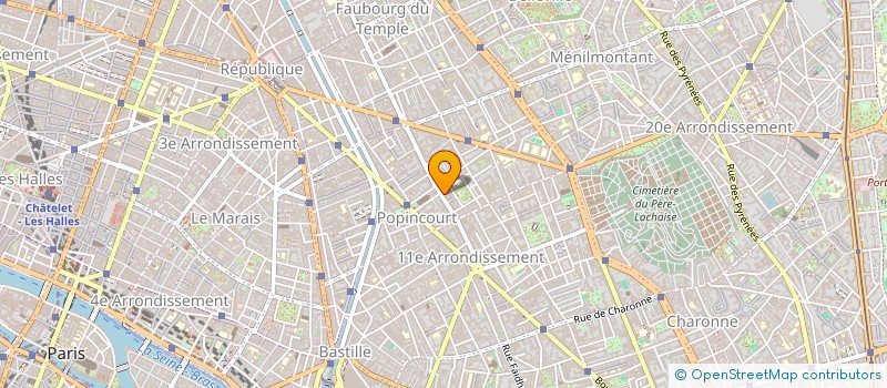 localisation de l'entreprise PERLE PARMENTIER  PARIS