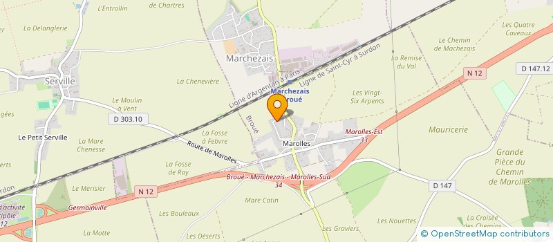 localisation de l'entreprise PERLE PROTECTION EDUCATIVE ET REINSERTION DE L'ENFANT à BROUE