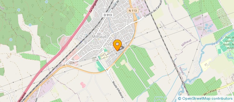 localisation de l'entreprise PERLE RARE MUSIC  MILHAUD