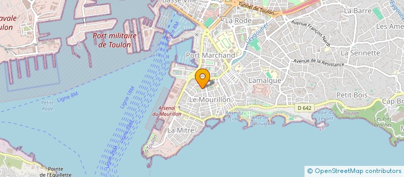 localisation de l'entreprise PERLES D'AILLEURS 83 à TOULON