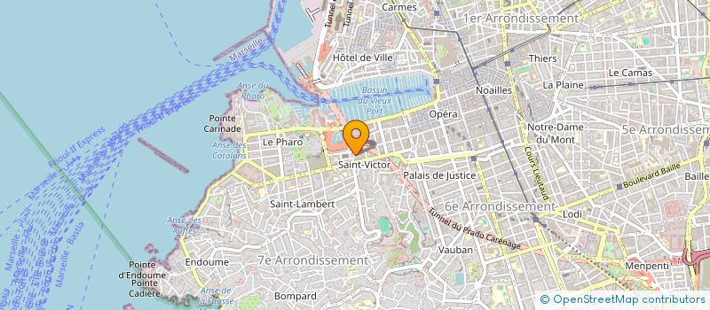 localisation de l'entreprise PERLES D'ASIE  MARSEILLE