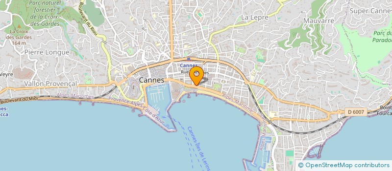 localisation de l'entreprise PERLES DE REVES à CANNES