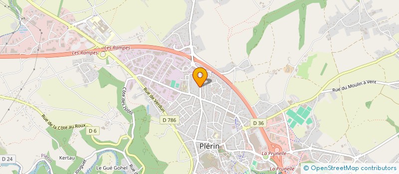 localisation de l'entreprise PERLES DE SEL  PLERIN