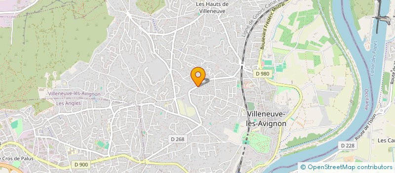 localisation de l'entreprise PERLES DES ALPES  VILLENEUVE-LES-AVIGNON