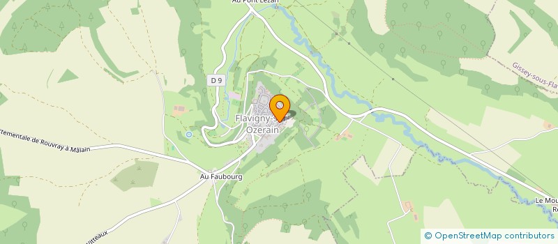 localisation de l'entreprise PERLES ET CULTURES  FLAVIGNY-SUR-OZERAIN