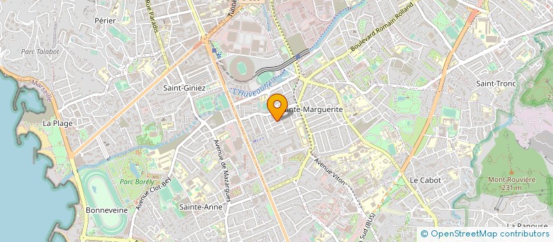 localisation de l'entreprise PERLES ET FANTAISIE à MARSEILLE