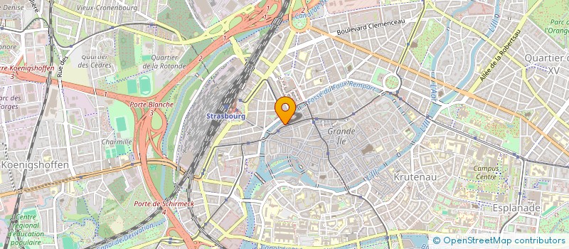 localisation de l'entreprise PERLES RARES à STRASBOURG