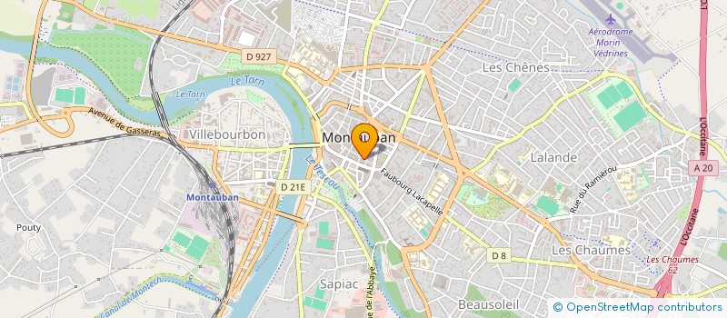localisation de l'entreprise PERLI POPOTTE 2 à MONTAUBAN