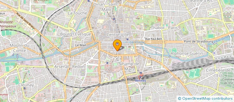 localisation de l'entreprise PERLIANTHROPE  RENNES