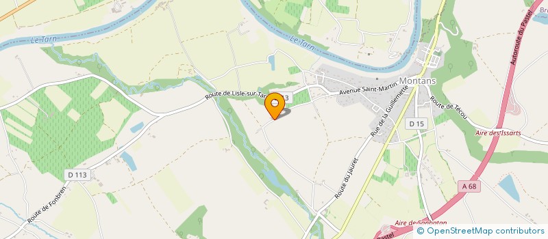 localisation de l'entreprise PERLIB  MONTANS