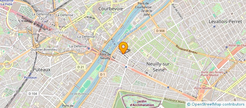 localisation de l'entreprise PERLIPOPETTE à NEUILLY-SUR-SEINE