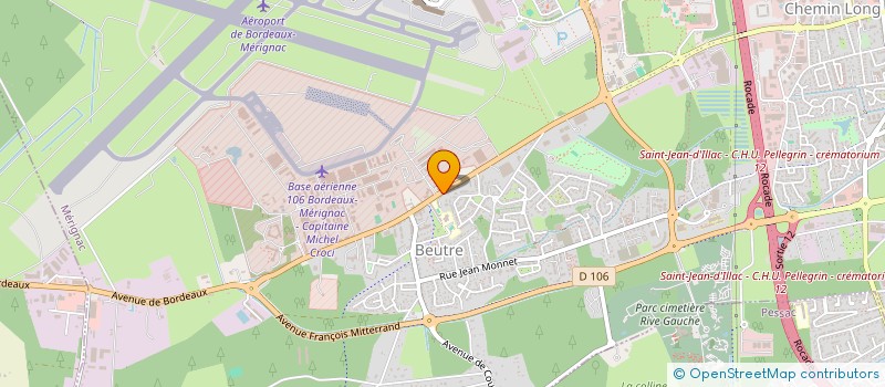 localisation de l'entreprise PERLLIANCE à MERIGNAC
