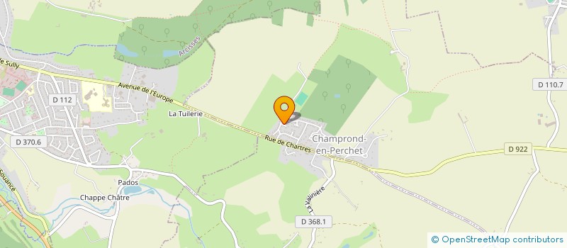 localisation de l'entreprise PERLOSA à CHAMPROND-EN-PERCHET