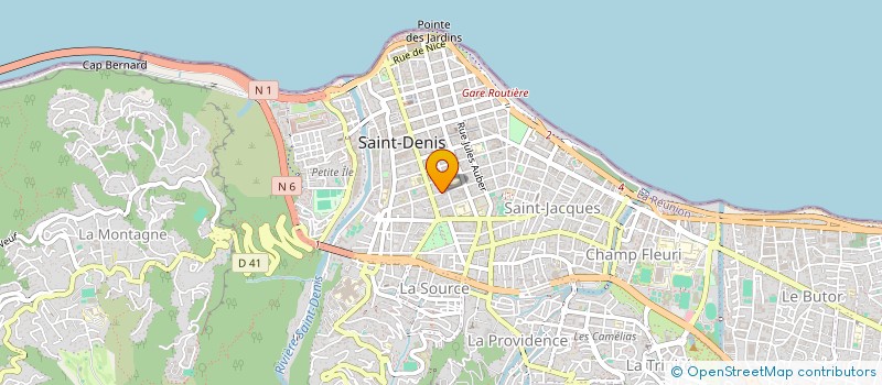localisation de l'entreprise PERLUETTE à SAINT-DENIS