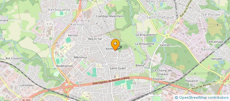 localisation de l'entreprise PERMA' BREIZH à VANNES