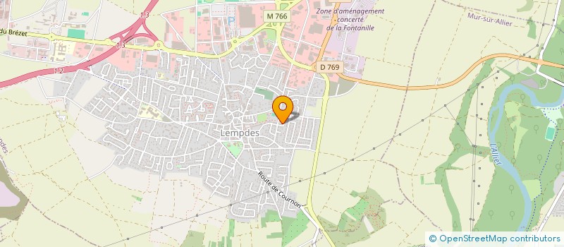 localisation de l'entreprise PERMA DOME 63  LEMPDES