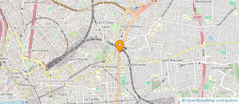 localisation de l'entreprise PERMAKUP PROFESSIONAL à MARSEILLE