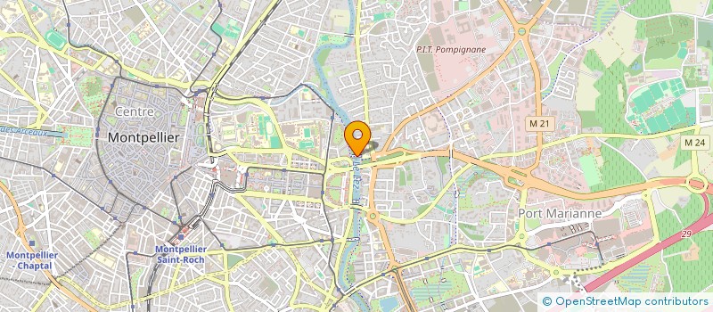 localisation de l'entreprise PERMALA à MONTPELLIER