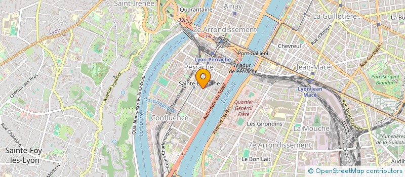 localisation de l'entreprise PERMANENCE EMPLOI à LYON